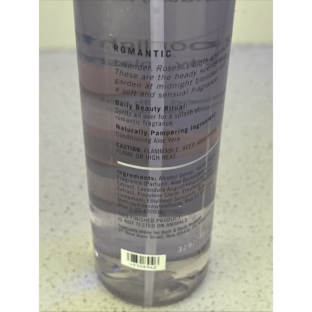 Bath & Body Works Pleasures Moonlight Path Body Splash ~ Fragrance Mist 8 fl oz. - Picture 4 of 5